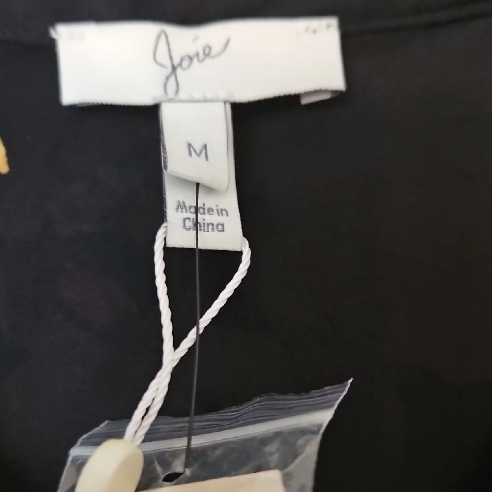 Joie Pink Long Sleeve Relaxed Blouse - Picture 2 of 3